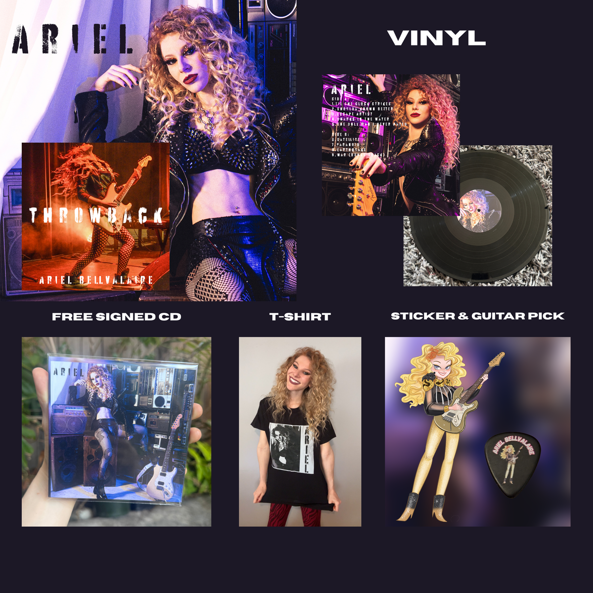 ARIEL Album - FREE CD - Complete Experience